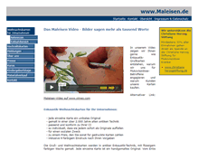 Tablet Screenshot of maleisen.de